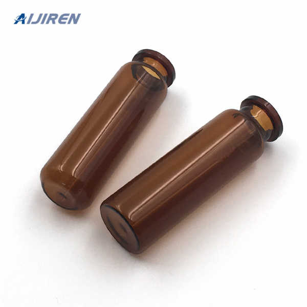 10ml Amber Glass Vial with Butyl Septa--Aijiren Vials for HPLC/GC